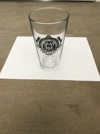 Belching Beaver Brewery Pint Glass Craft Beer Micro Brew San Diego California