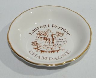 Laurent Perrier Champagne Cendrier Coupelle Ramasse - Monnaie Porcelaine Neuf