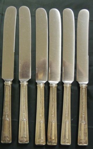 1 1835 R.  Wallace Buckingham 1924 Pattern 6 Table Knives