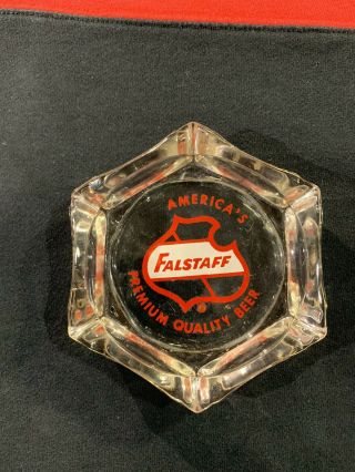 Vintage Falstaff Beer Ashtray America’s Premium Quality Beer
