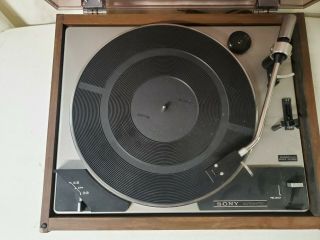 Sony Japan Ps - 230 Vintage Top End Turntable Hifi Record Player Dustcover