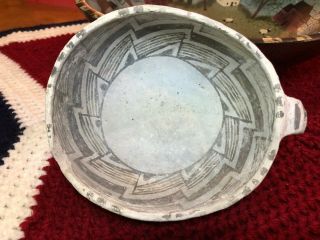 Pre Columbian Anasazi Tularosa Pottery Cup With Outside Design.  No Restoration