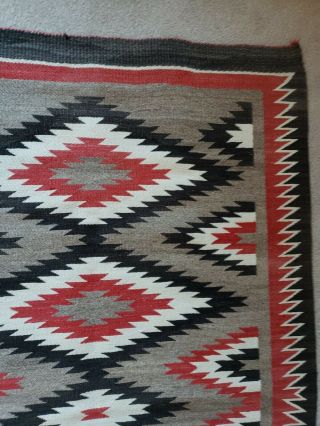Authentic Navajo wool rug 39 