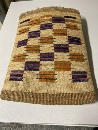 A Plateau Corn Husk Bag,  Native American Indian Circa: 1900