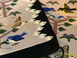 authentic navajo bird rug 2