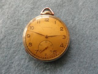 Vintage Calvert Mechanical Wind Up Vintage Pocket Watch