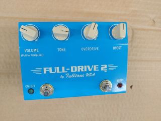 Vintage Fulltone Full Drive 2 Overdrive Guitar Effects Pedal Fulldrive