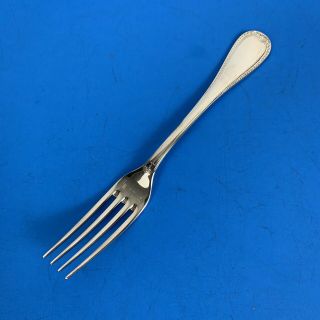 Christofle Silverplate Malmaison True Dinner Fork 8 - 1/8”