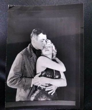 Vintage Contact Photo Of Marilyn Monroe And Lawrence Oliver