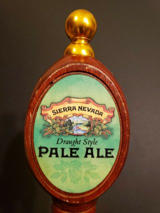 Vintage Sierra Nevada Draught Style Pale Ale 13 " Beer Tap 3 - Sided Handle