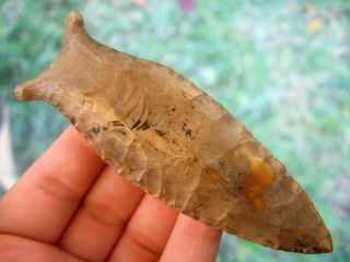 Fine 3 5/8 Inch Kentucky Cumberland Point With G10 Arrowheads Artifacts