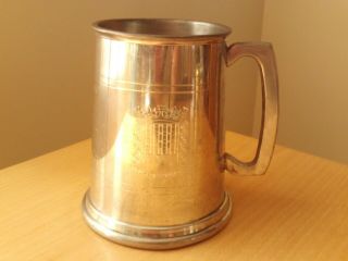 Vintage Sheffield " House Of Commons " Pewter Tankard.