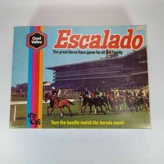 Escalado Vintage Horse Racing Game Made In England