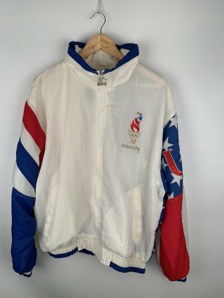 Vintage 1996 Atlanta Olympics Usa Starter Jacket Size Medium