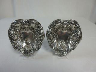 Gorham A5472 Rare Sterling Silver Nut Dishes -