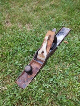 Vintage Stanley No.  7 Jointer Plane Early Type 19 (1948 - 61)