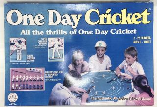 Crown & Andrews Vintage 1998 One Day Cricket Board Game Complete