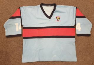 Vtg 80s Zealand Nz Pakuranga Rugby League Jersey Shirt 14 Players Jersey