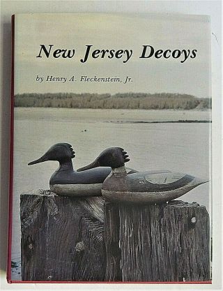 Jersey Decoys Duck Hcdj Makers Wood Carving Folk Art Book Waterfowl Hunting