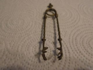 Antique Claw - Feet Sugar Tongs Ex Very Old Ornate