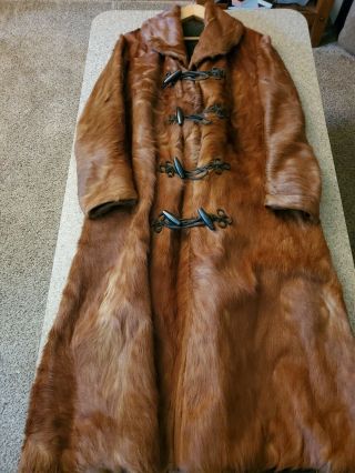 Authentic Mountain Men Rendezvous Fur Coat