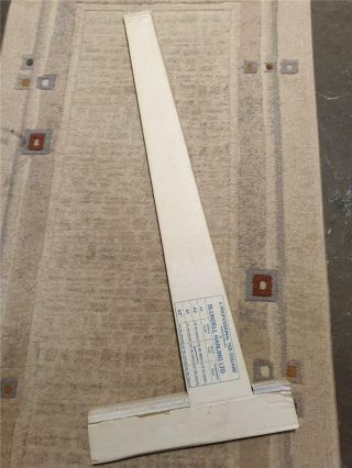 Vintage Blundell Harling Wooden Tee Square Drawing Ruler A1 Size - perfect 2