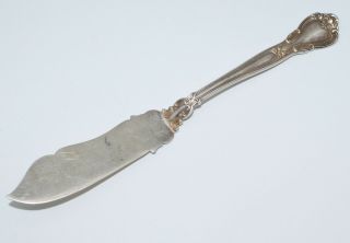 Antique Sterling Silver Gorham 1895 Master Butter Knife,  Chantilly Pattern