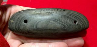Mlc S4682 Green Banded Slate Drilled Gorget Glacial Kame Artifact Relic X Ohio