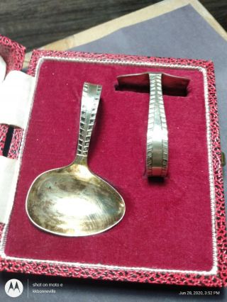 Vintage Garrard & Co Ltd Sterling Silver Baby Spoon,  H.  M The Queen Regent St.