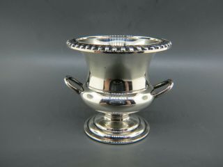 Stieff Sterling Silver Miniature Champagne Bucket Toothpick Holder