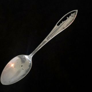 Vintage Indianapolis Indiana Sterling Silver Souvenir Spoon