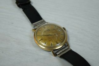 Vintage Mens Wristwatch GUB Glashutte 69.  1 Made in Germany 17Jewels 36mm 2