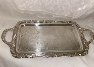 Fb Rogers Silver Co.  1883 Rectangular Serving Tray 6083