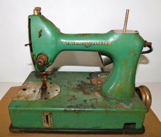 Vintage General Electric Model A Sewing Machine (3059) Parts Or Restoration