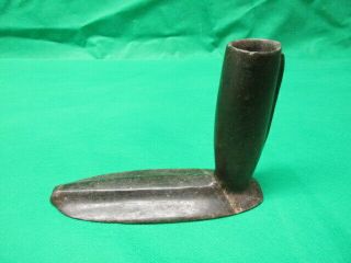 Authentic Native American Steatite Platform Pipe Artifact West Virginia 5 3/4 "
