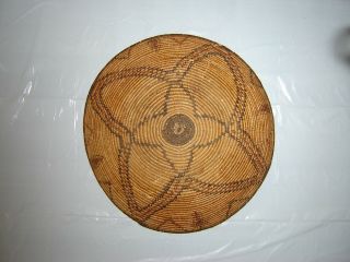 Antique Apache Basket Native American Indian Fine Weave & Natural Earth Tones