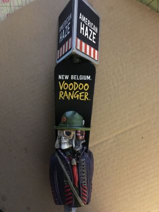 American Haze Belgium Voodoo Ranger Beer Tap Handle