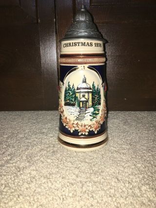 Vintage Lidded German Beer Stein Made In West Germany (1 Of 7500)