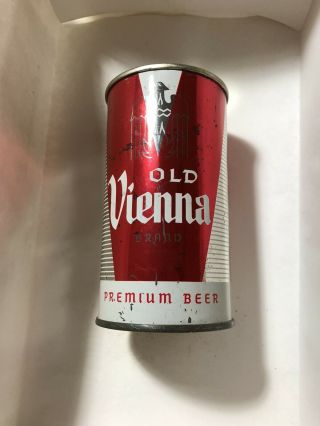 Old Vienna Beer 12oz Flat Top Can Old Vienna Brewing Chicago,  Il Usbc 108 - 35
