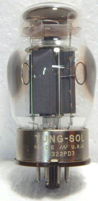 Vintage Tung - Sol 6550 Tube Made In The U.  S.  A.  Amplifier Tube Date Code Is 322pd