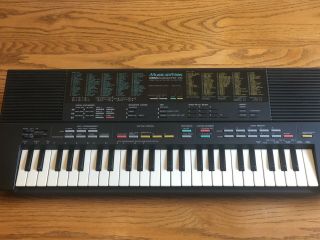 Vintage Yamaha 2 Operator Fm Synthesizer Portasound Pss 480 Keyboard Synth