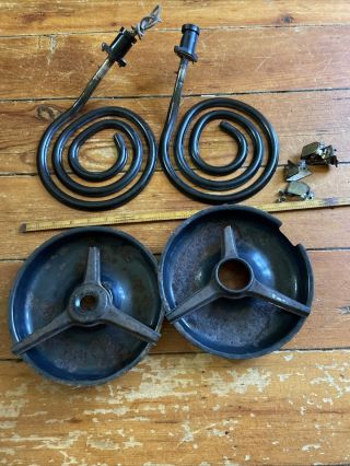Vintage Frigidaire Flair Custom Imperial Electric Range Stove Oven Parts Burners