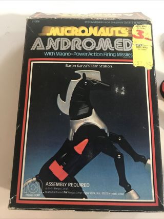 Vintage Mego Micronauts Andromeda Horse - Complete Set