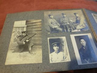 Japanese Photo Album Army Uniform Fishing Fleet Town Life In Old Japan 50 Photos