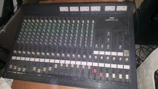 Yamaha Mr1642 16 Channel Mixer Vintage Mixing Console But It