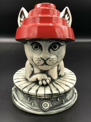 Tiki Cat Kansas City 1st Anniversary Doug Horne Devo Cat Tiki Mug Rare