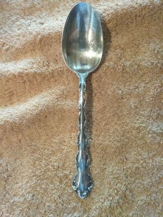 Vintage Tara Reed And Barton 8 1/2 " Sterling Silver Serving Spoon 1955
