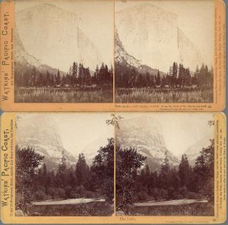 2 Early Yosemite Stereo 