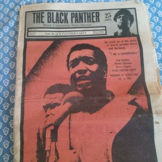 Vintage The Black Panther Newspaper 1969 Vol Iiii No.  2 Huey Newton