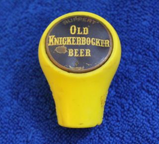 Vintage Old Knickerbocker Beer Tap Gear Shift Knob Handle Accessory Ball Ruppert